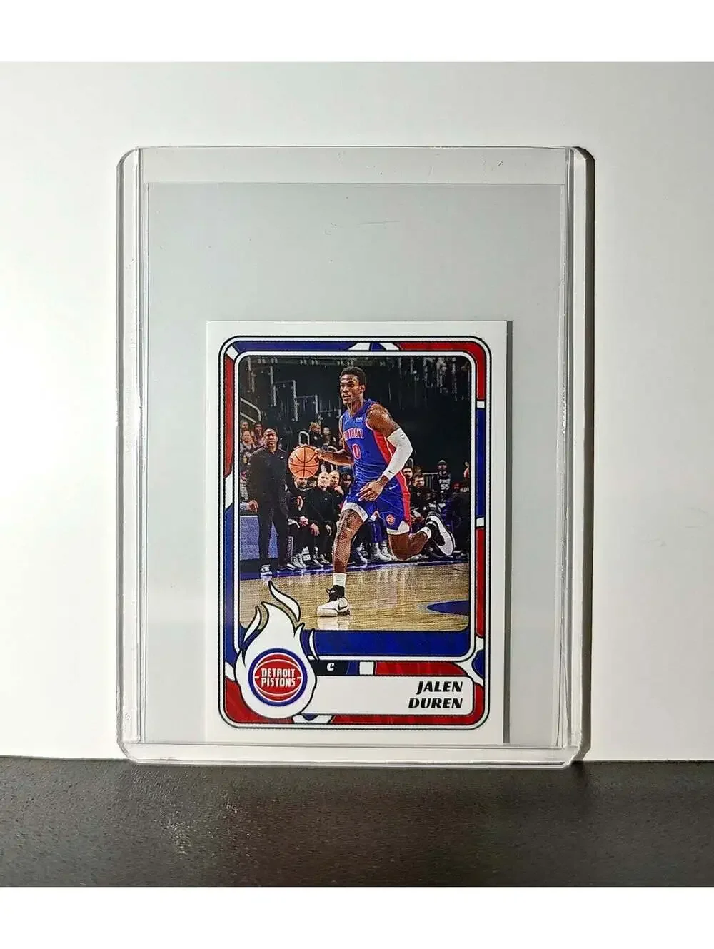 Jalen Duren 2024-25 Panini NBA #180 Sticker Card Detroit Pistons
